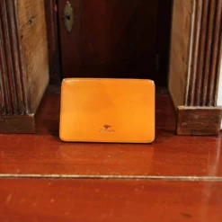 Porte-cartes simple - Jaune