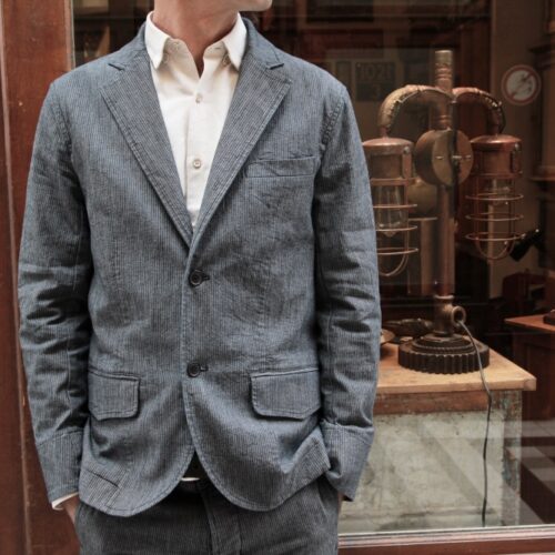 FREDERIK -  Indigo stripe – Image 4