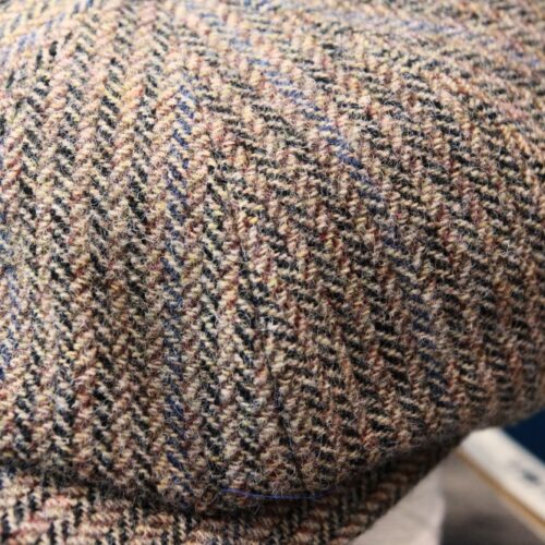 HATTERAS - Laine - Chevrons orange / brun – Image 2