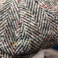 Alternative view of HATTERAS - Laine - Chevrons beige / olive