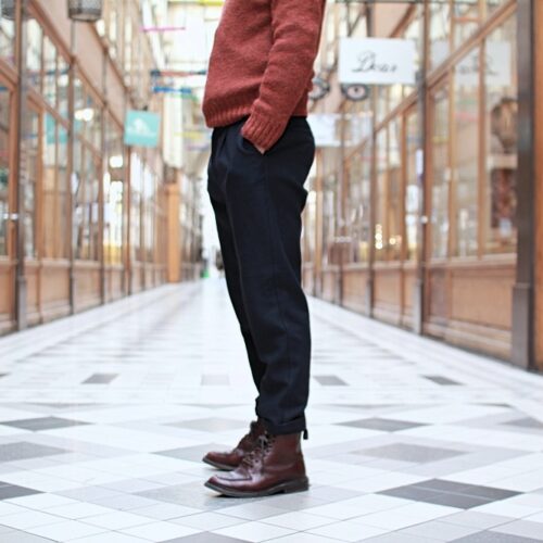 Alternative view of BYRON  Twill - indigo
