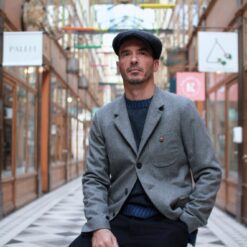 Luis_trenker_veste_sandro_homme_grise_duke_store_paris