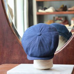 HATTERAS - Lin / Coton - Denim Chevrons – Image 2