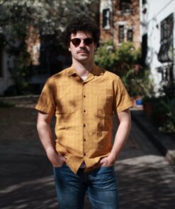HANSEN_chemise_coton_jonny_gold_DUKE_STORE_PARIS