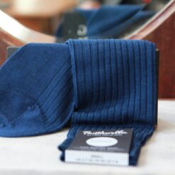 PANTHERELLA_chaussette_laine_laburnum_dark_blue_DUKE_STORE_PARIS