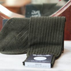 PANTHERELLA_chaussette_laine_laburnum_dark_green_DUKE_STORE_PARIS