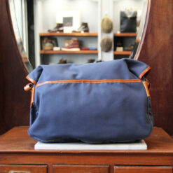 Musette M toile coton - Bleu marin – Image 5
