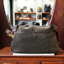 Musette M cuir velours - Musk – Image 3