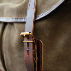 Musette M cuir velours - Musk – Image 4