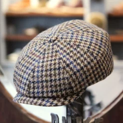 dukestoreparis_stetson_casquette_hatteras_harris_tweed_pieds_de_poule_02