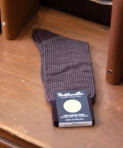 Pantherella_chaussettes_highbury_maroon_1