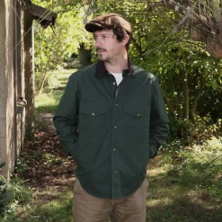 Manifattura_Ceccarelli_Heavy_shirt_dark_green_2