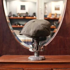 Stestson_casquette_hatteras_coton_wax_kaki_1