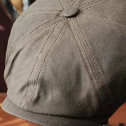 Stestson_casquette_hatteras_coton_wax_kaki_3