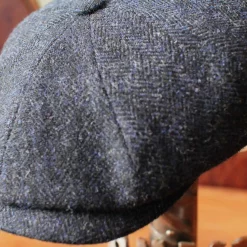 Stestson_casquette_hatteras_laine_vierge_chevrons_navy_3