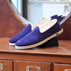 CLASSIC - Suede - Marine