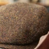 Stetson_casquette_driver_tweed_burned_orange_2