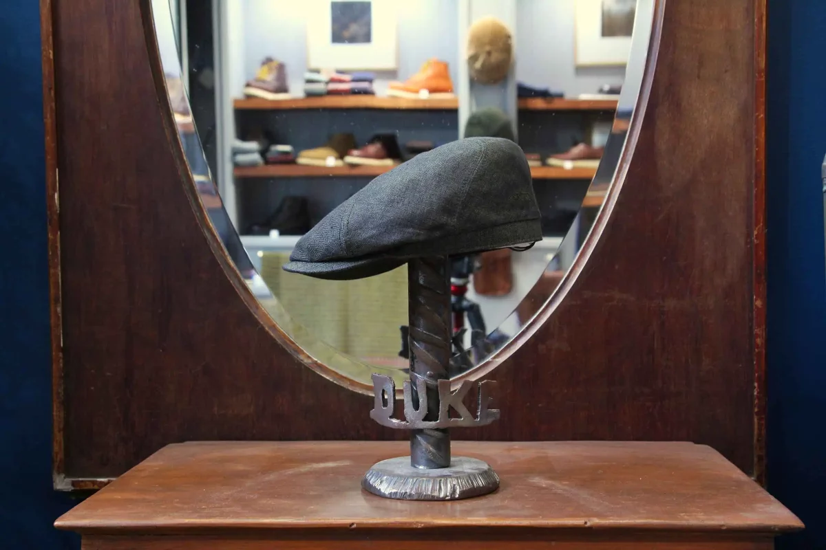 Stetson_casquette_6_pans_chevrons_lin_Olive_2