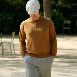 TEC 1/14 - SAILOR POLO MANCHES LONGUES - Tabac