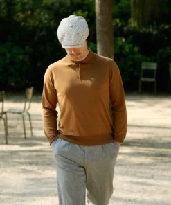 TEC 1/14 - SAILOR POLO MANCHES LONGUES - Tabac