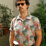 ALTEM_FLOWER_chemise_manches_courtes_Dustin_floral_beige_1