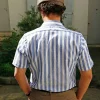 ALTEM_FLOWER_chemise_manches_courtes_Dustin_stripes_bleu_4