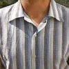 ALTEM_FLOWER_chemise_manches_courtes_Dustin_stripes_tricolor_2