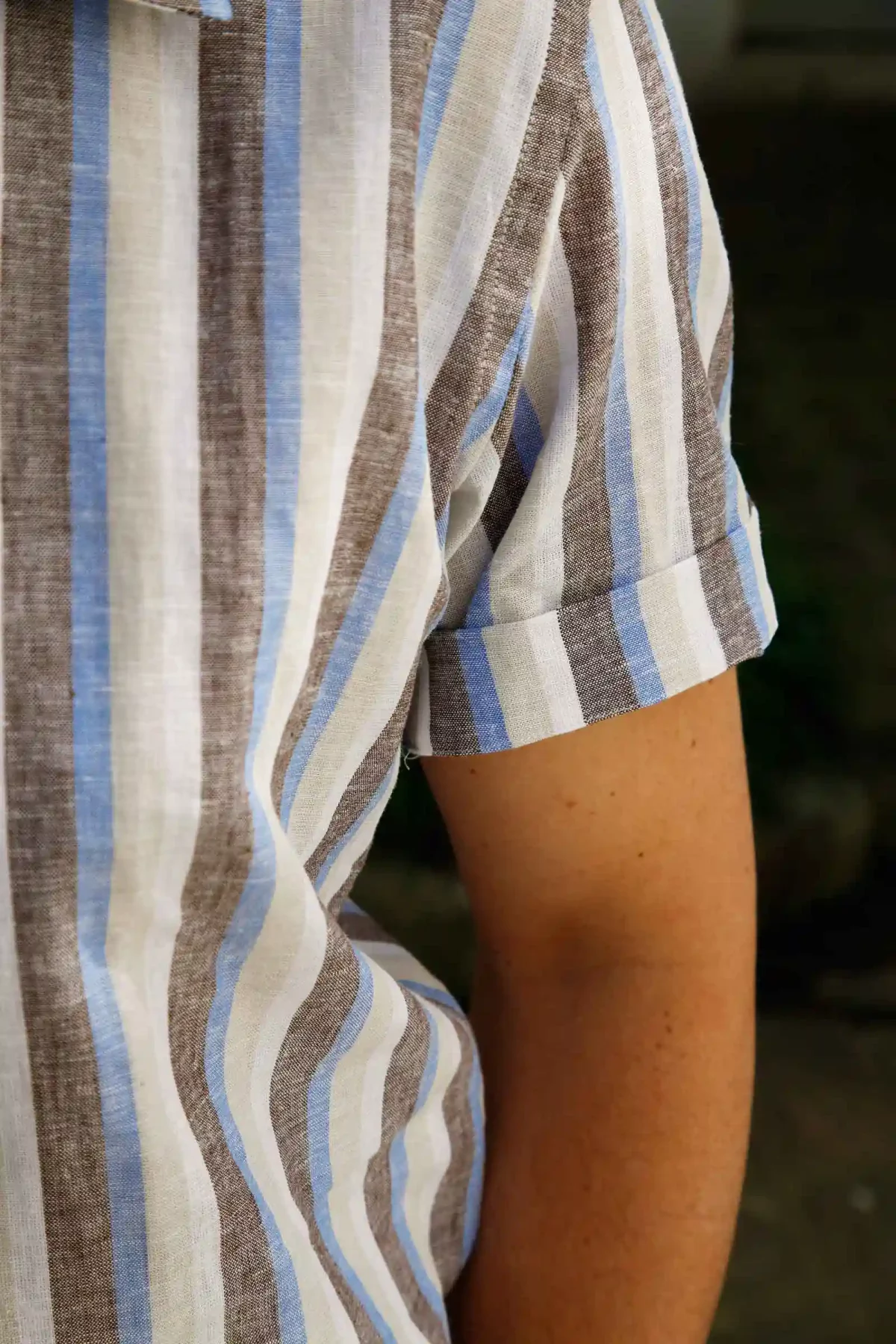 ALTEM_FLOWER_chemise_manches_courtes_Dustin_stripes_tricolor_3