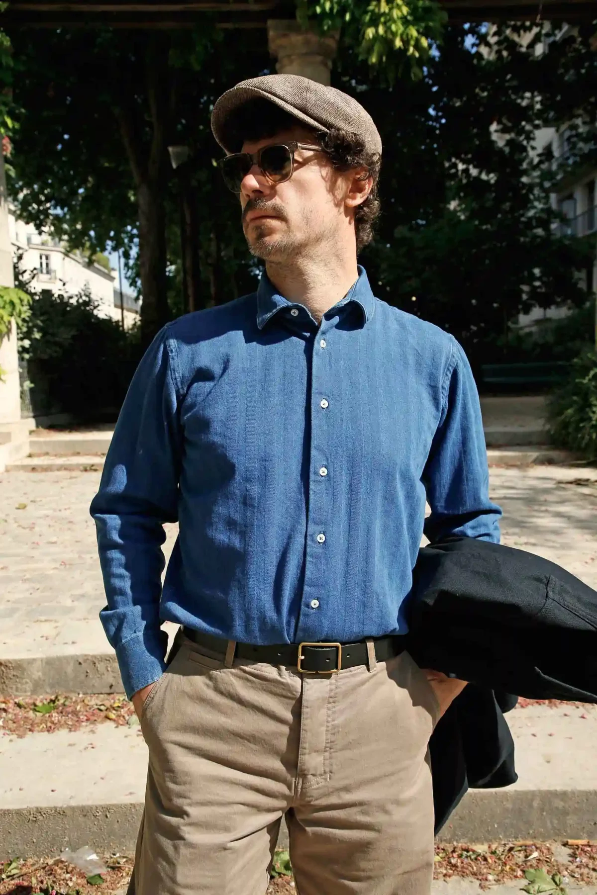 ALTEM_FLOWER_chemise_manches_longues_Josh_shashiko_marine_1