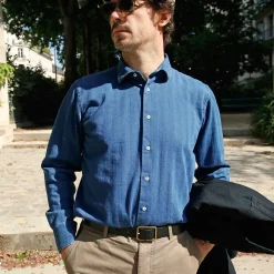 ALTEM_FLOWER_chemise_manches_longues_Josh_shashiko_marine_1