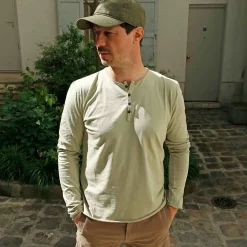 ITALO- Henley - Pistache