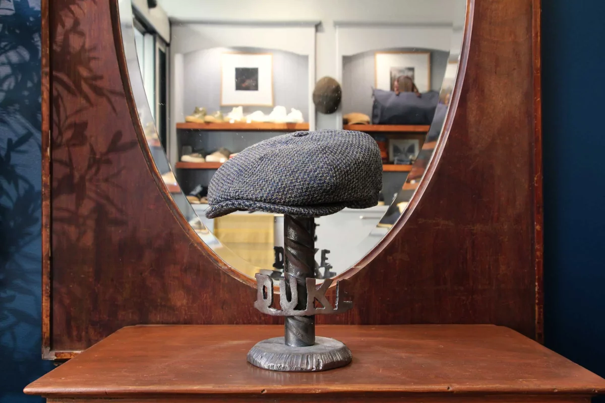 STETSON_casquette_6_panel_harris_tweed_blue_1