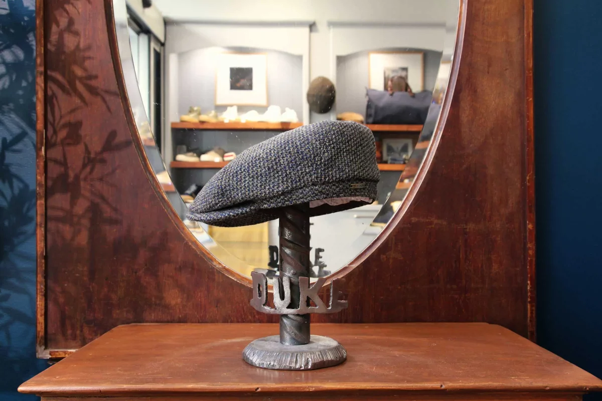 STETSON_casquette_6_panel_harris_tweed_blue_2