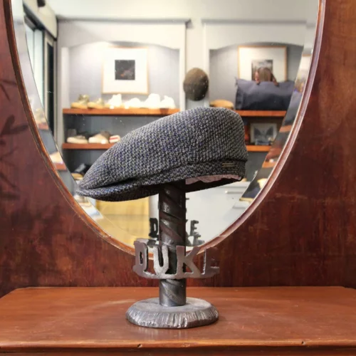 STETSON_casquette_6_panel_harris_tweed_blue_2