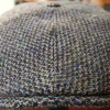 STETSON_casquette_6_panel_harris_tweed_blue_4