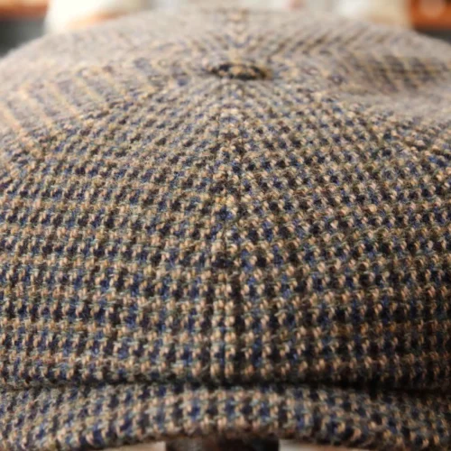 HATTERAS - Cachemire - Caviar marron / bleu – Image 3