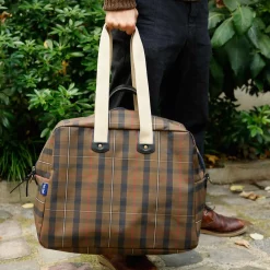 MISSAK - Tartan - brun