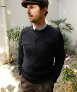 CHICAMA_pull_col_rond_pedro_bleu_nuit_1