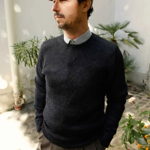 CHICAMA_pull_col_rond_pedro_bleu_nuit_1
