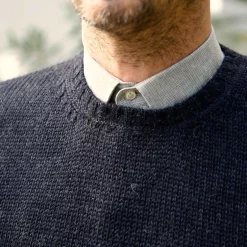 CHICAMA_pull_col_rond_pedro_bleu_nuit_2