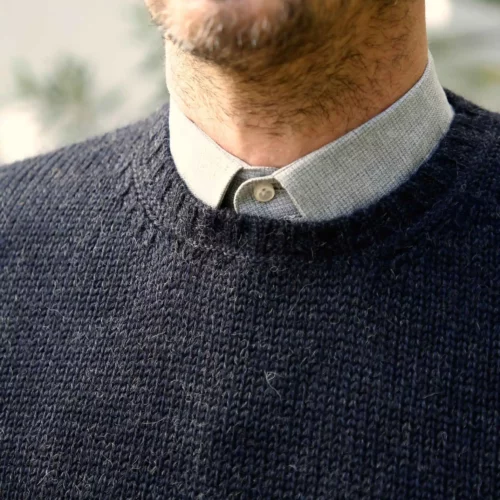 CHICAMA_pull_col_rond_pedro_bleu_nuit_2