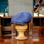 dukestore_paris_stetson_casquette_6_panels_lin_chevrons_bleu_1